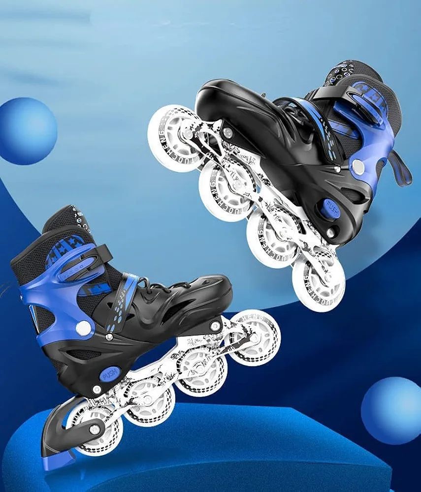 Skating shoe with safety guard for boys 3