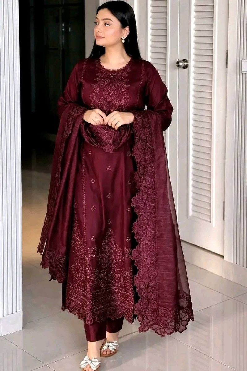 Embroidery Three piece 2