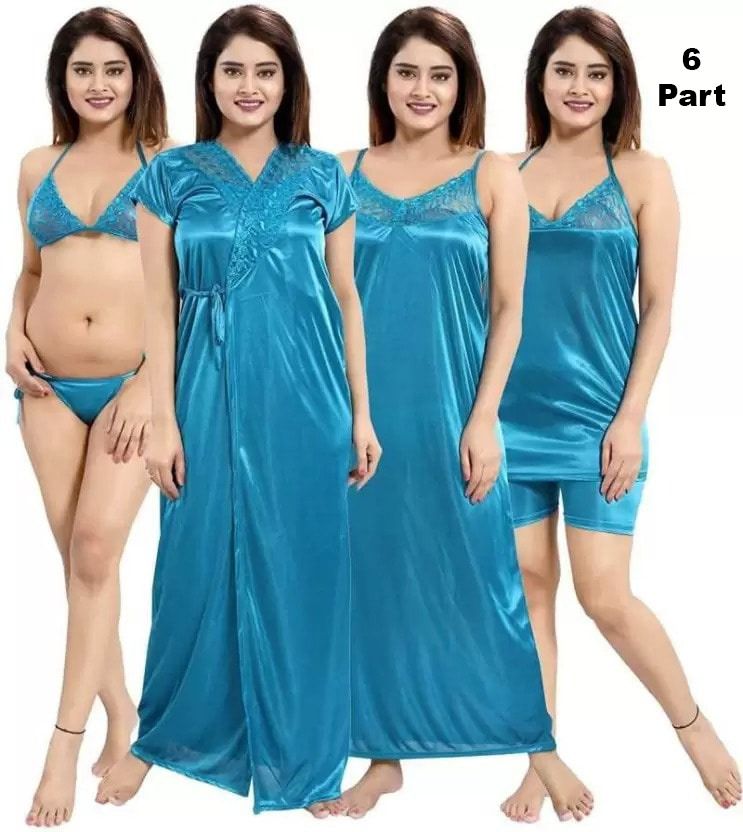 6 pcs Night Dress Set