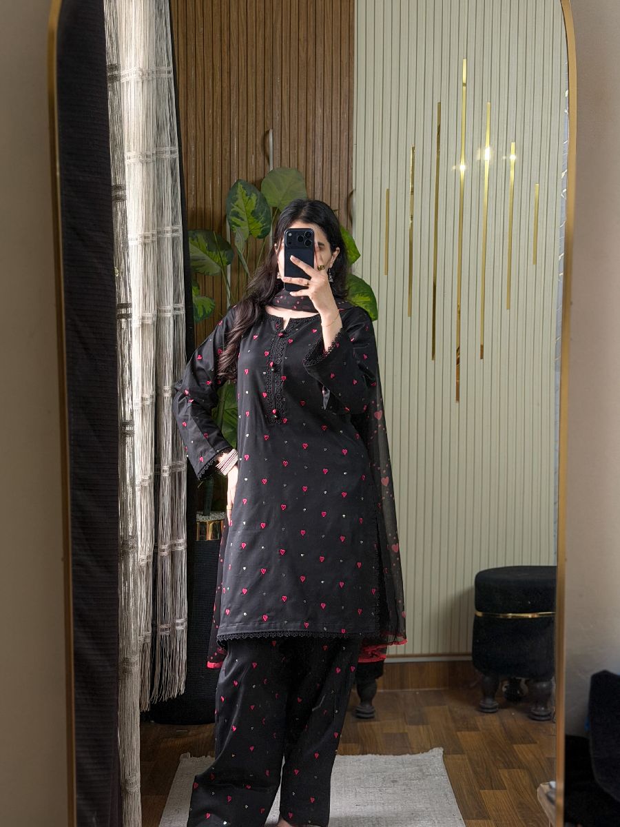 Three piece black touch 3