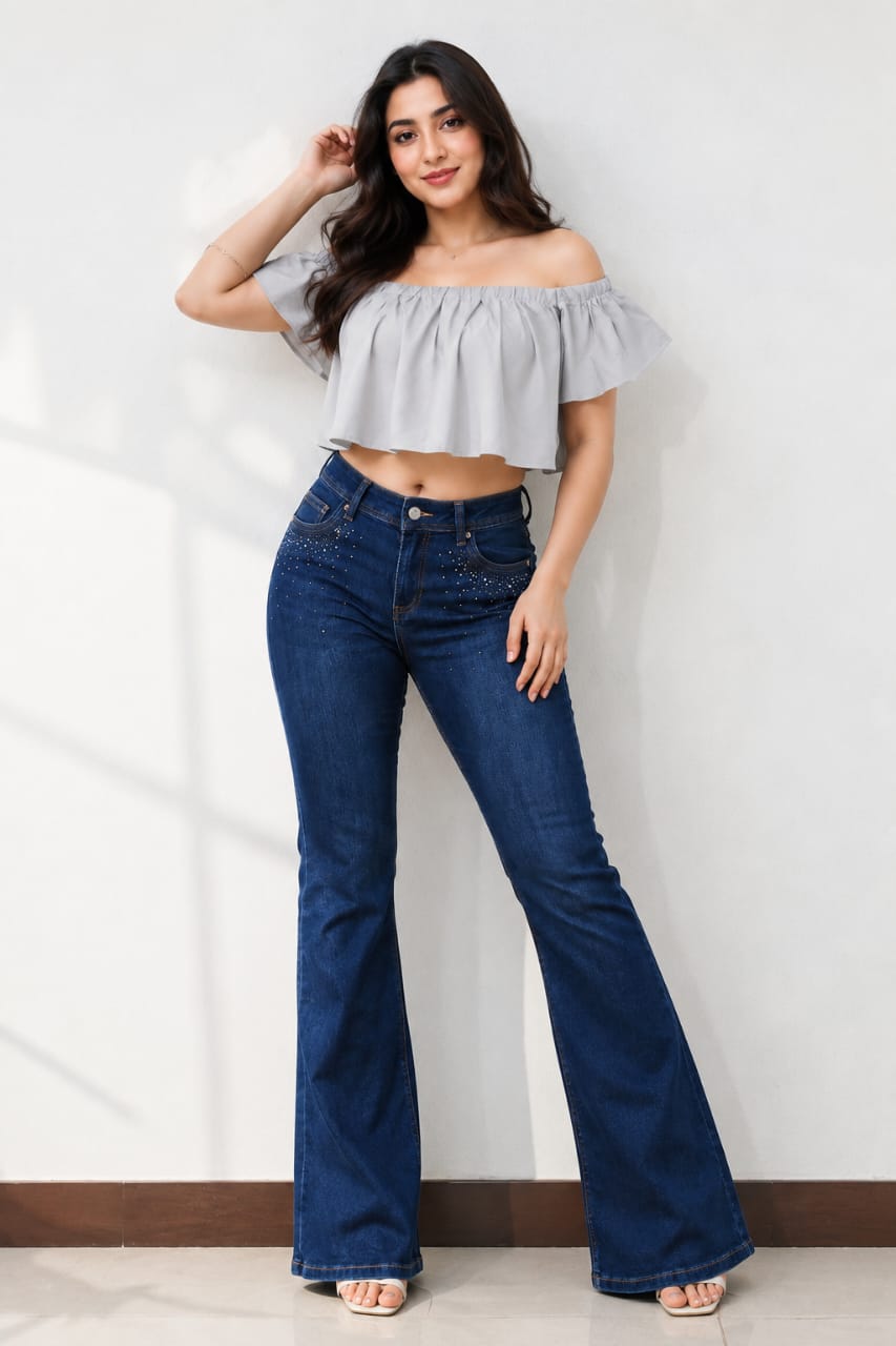 Ladies Flayeral Jeans Pant 3