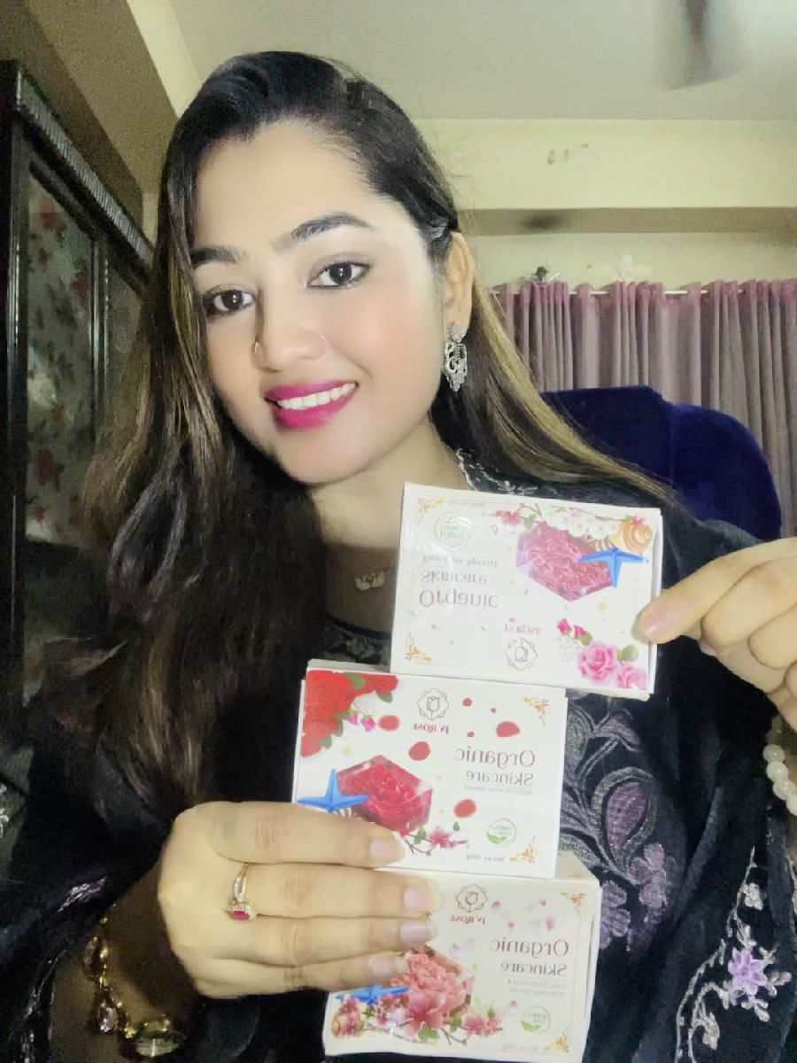 JVrose organic beauty bar 3pis combo