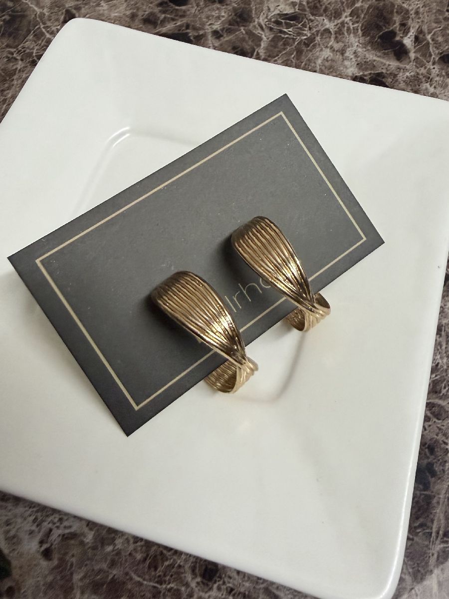 18k gold plated stainless steel Earrings 2