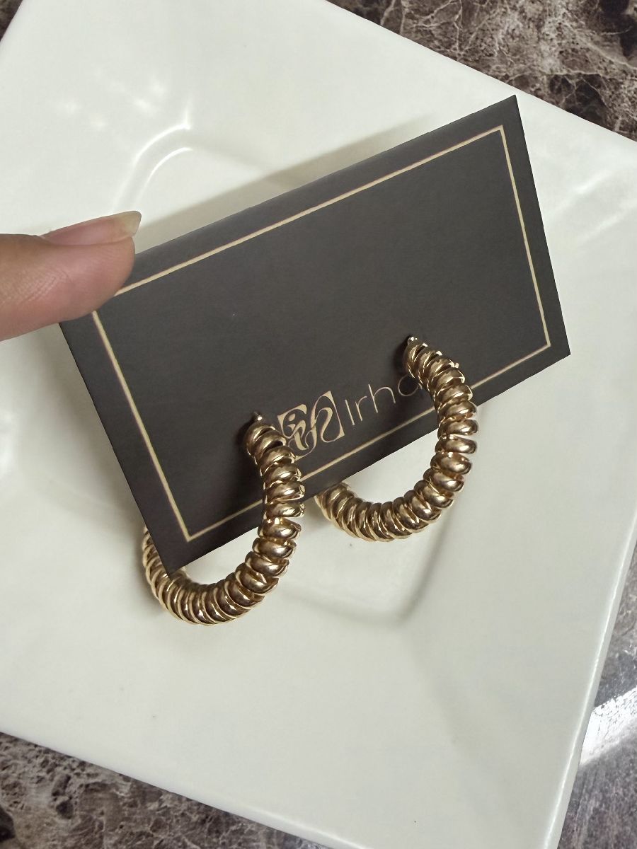 18k gold plated stainless steel Earrings