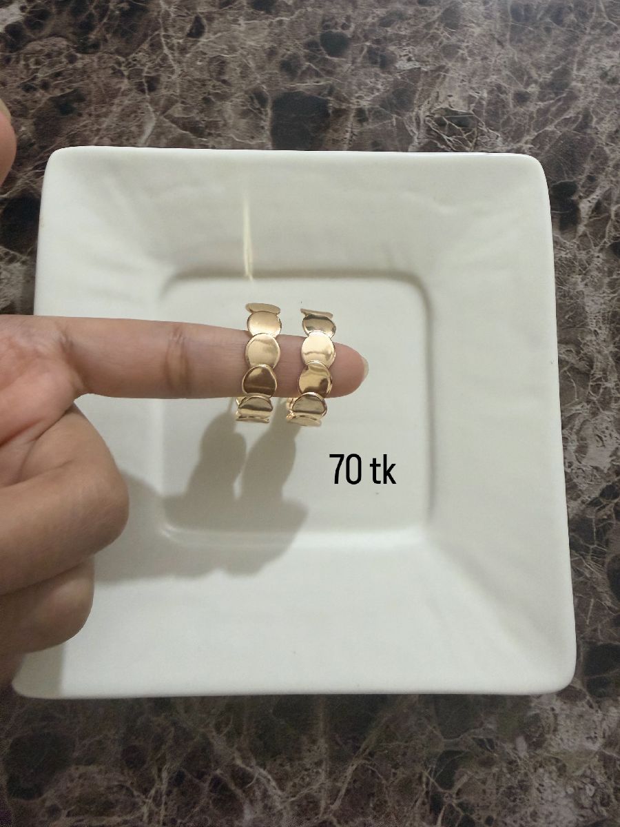 18k gold plated stainless steel Earrings