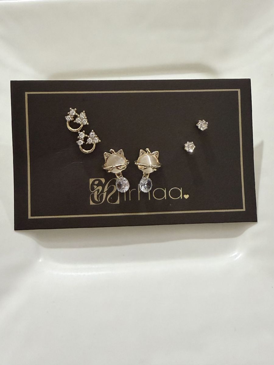 Mini cute 4 earring set 2