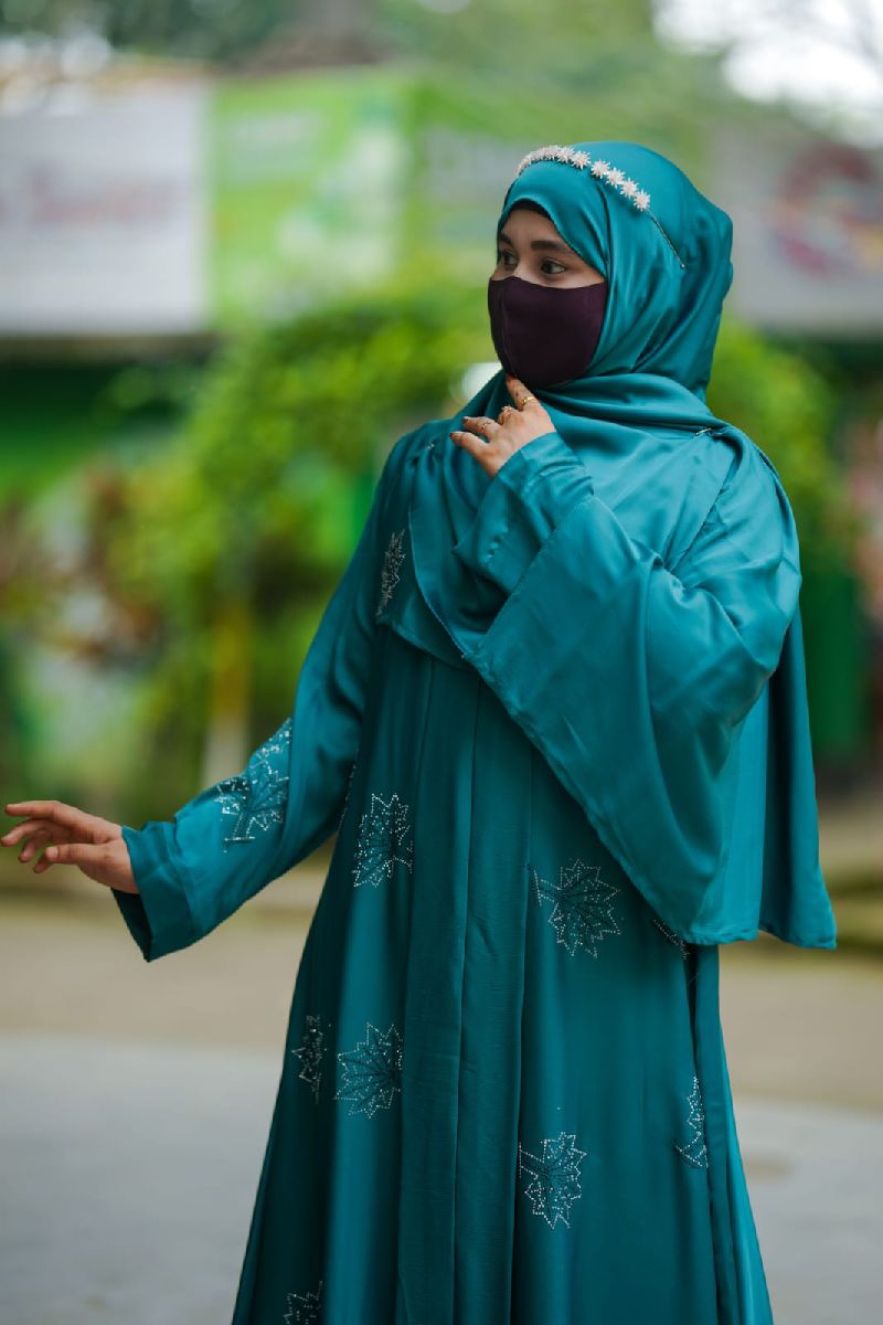 আফরান স্টোন ওয়ার্ক এক্সক্লুসিভ বোরকা (শুধু বোরকা) 2