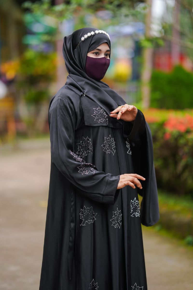 আফরান স্টোন ওয়ার্ক এক্সক্লুসিভ বোরকা (শুধু বোরকা) 3