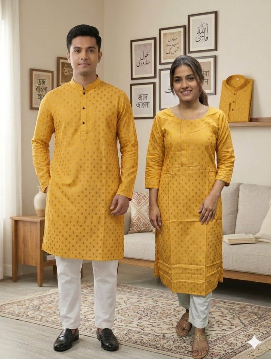 Panjabi Three Piece Coupl 2