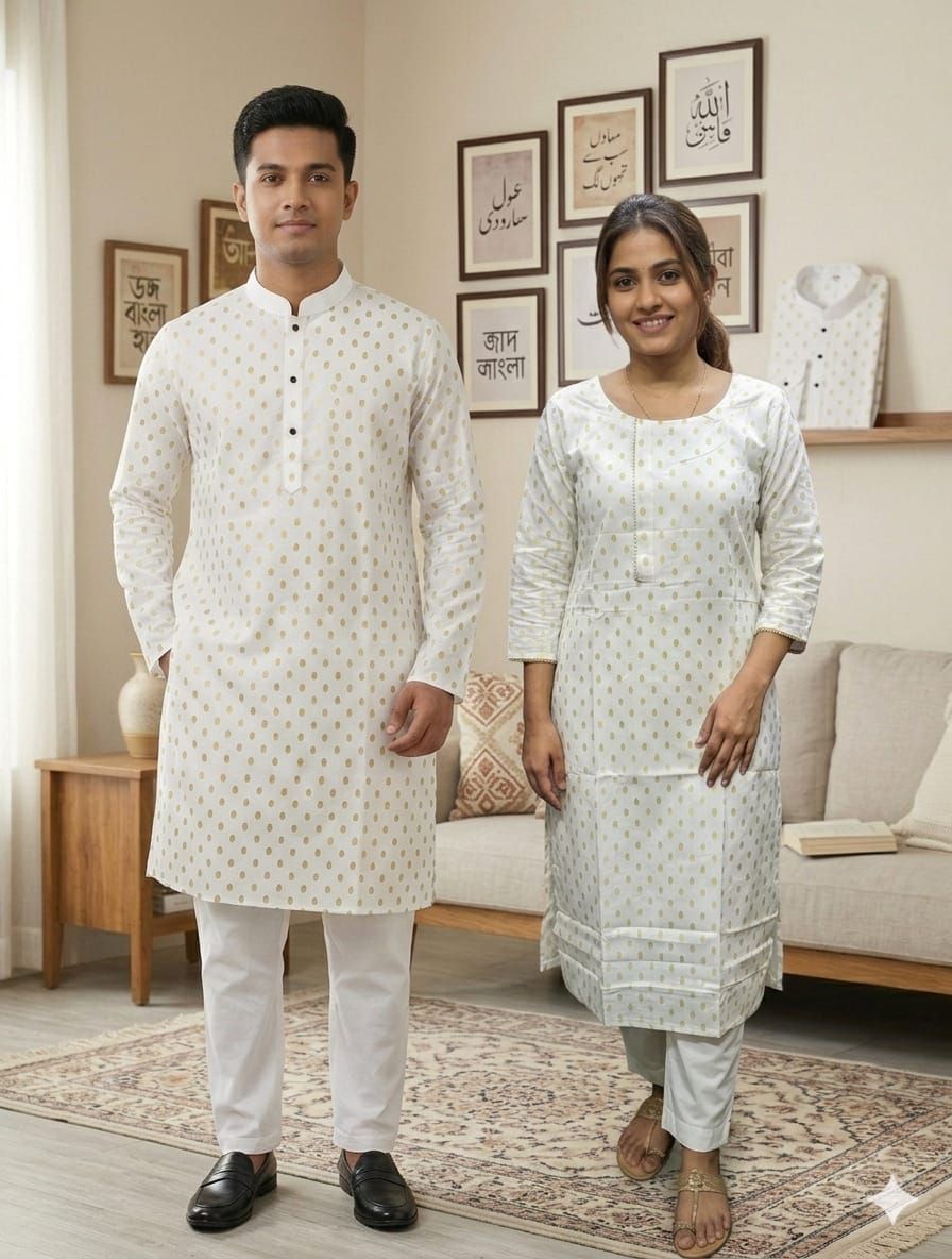 Panjabi Three Piece Coupl 3