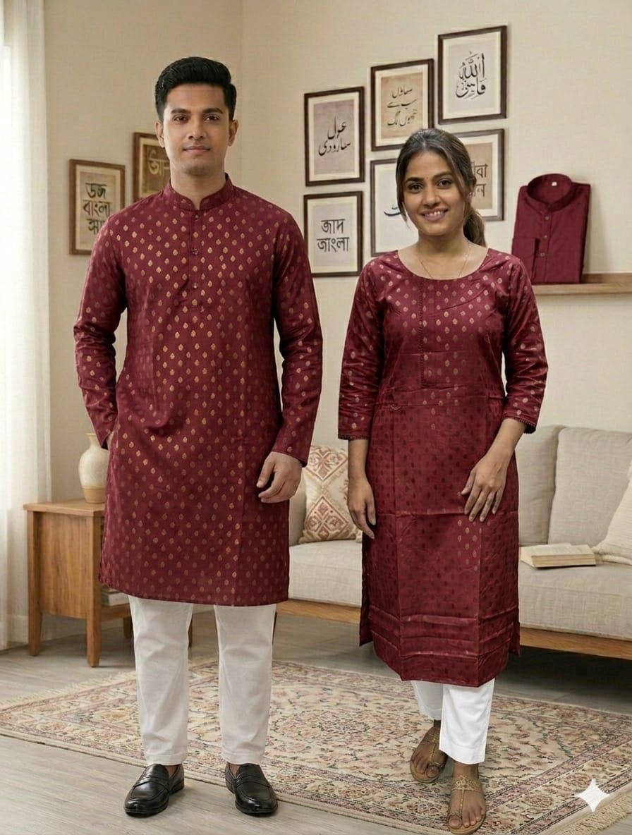 Panjabi Three Piece Coupl