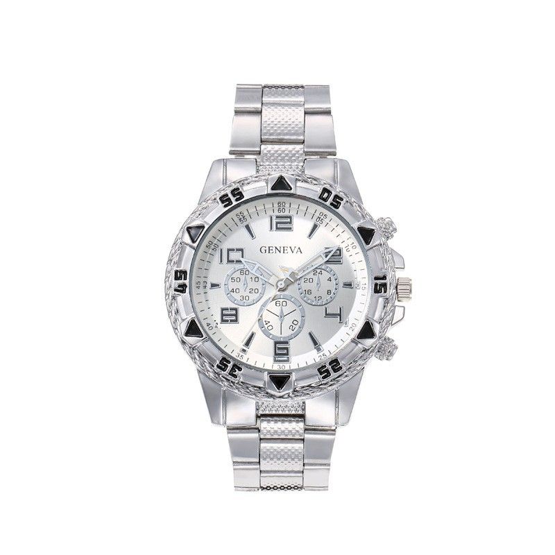 Premium Men’s Stainless Steel Quartz Watch