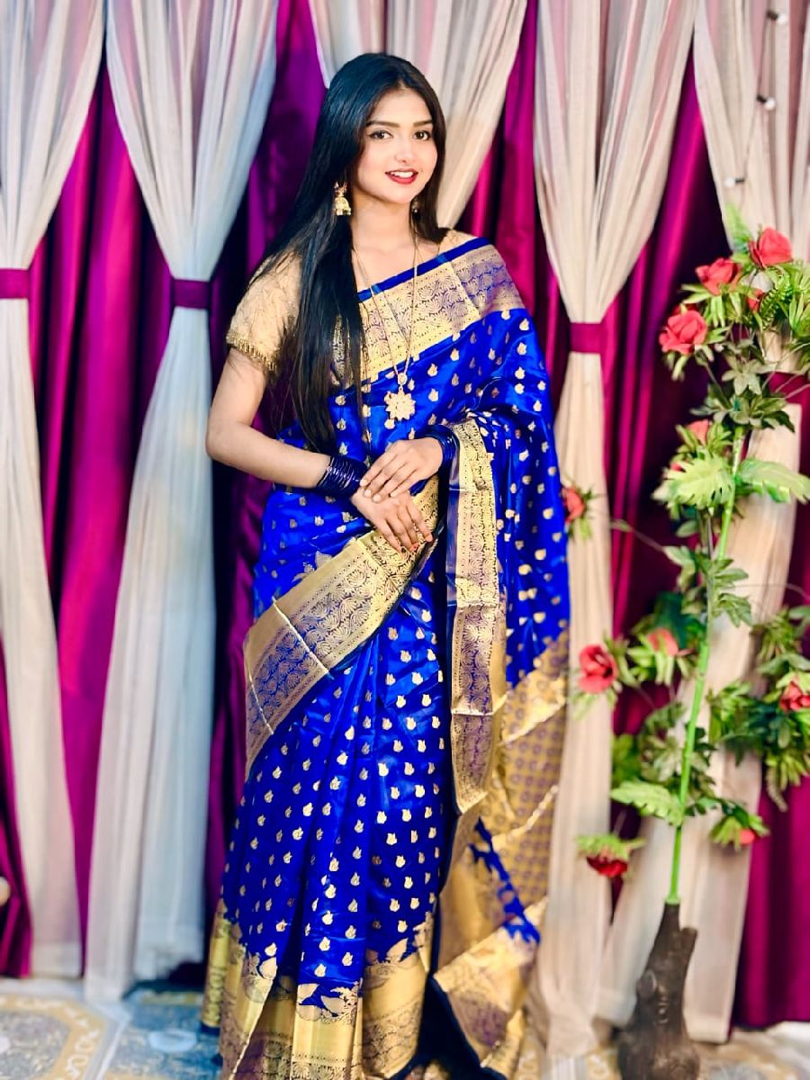 Soft silk katan sharee 3