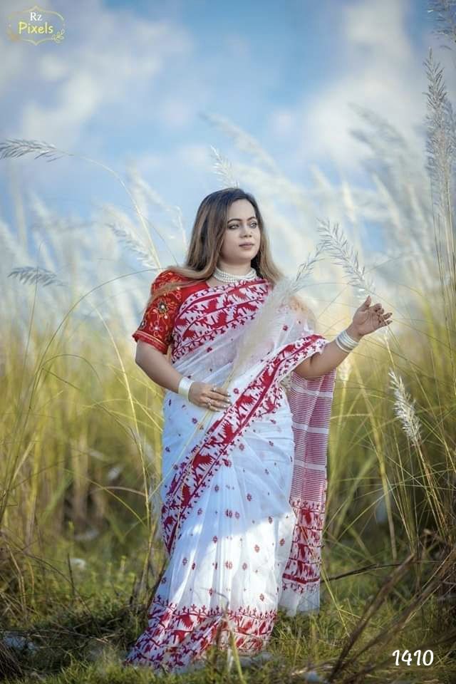 Half Silk Handprited Sarees 2