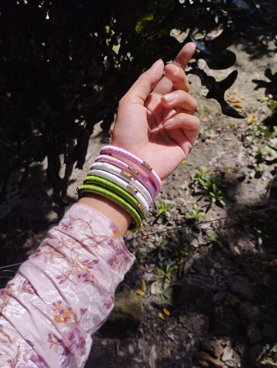handmade bangles multicolor