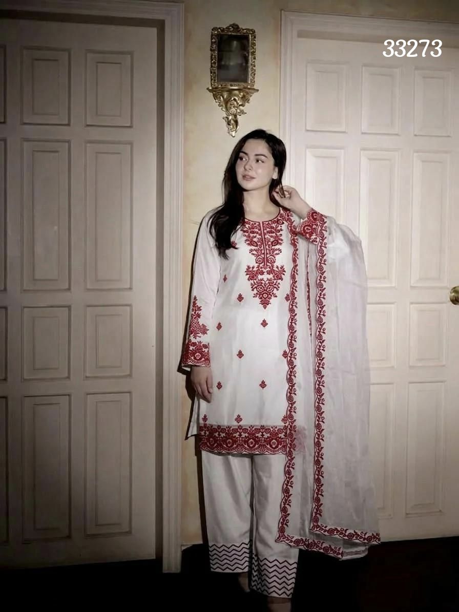 Embroidery Readymade Three Piece 3