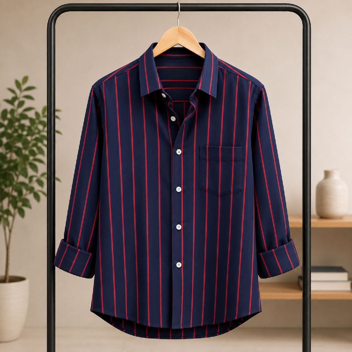 Formal Official Cotton Check ShirtFabric 2