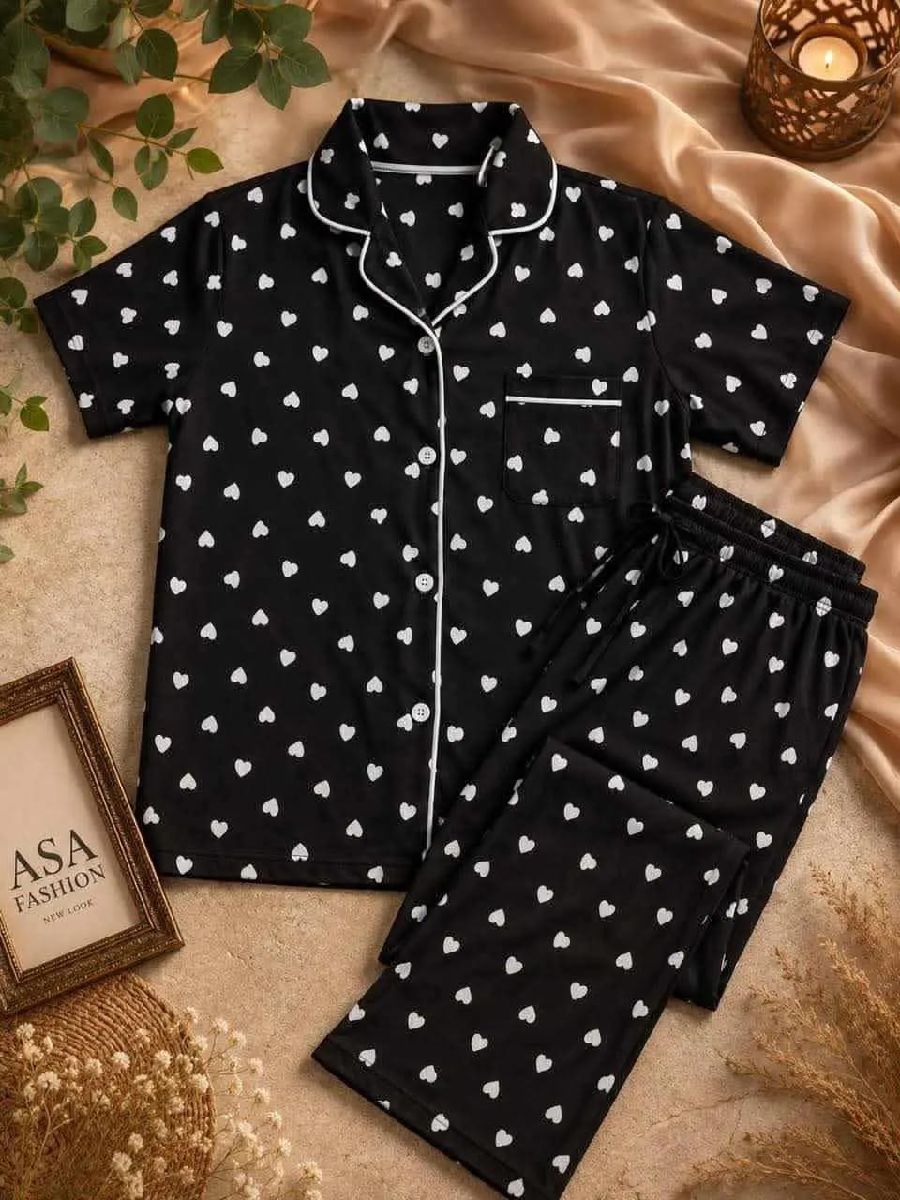✅PJ set-👗 ডিটেইলসঃ 3 PCS(ফুল প্যান্ট + শার্ট + শর্টস)