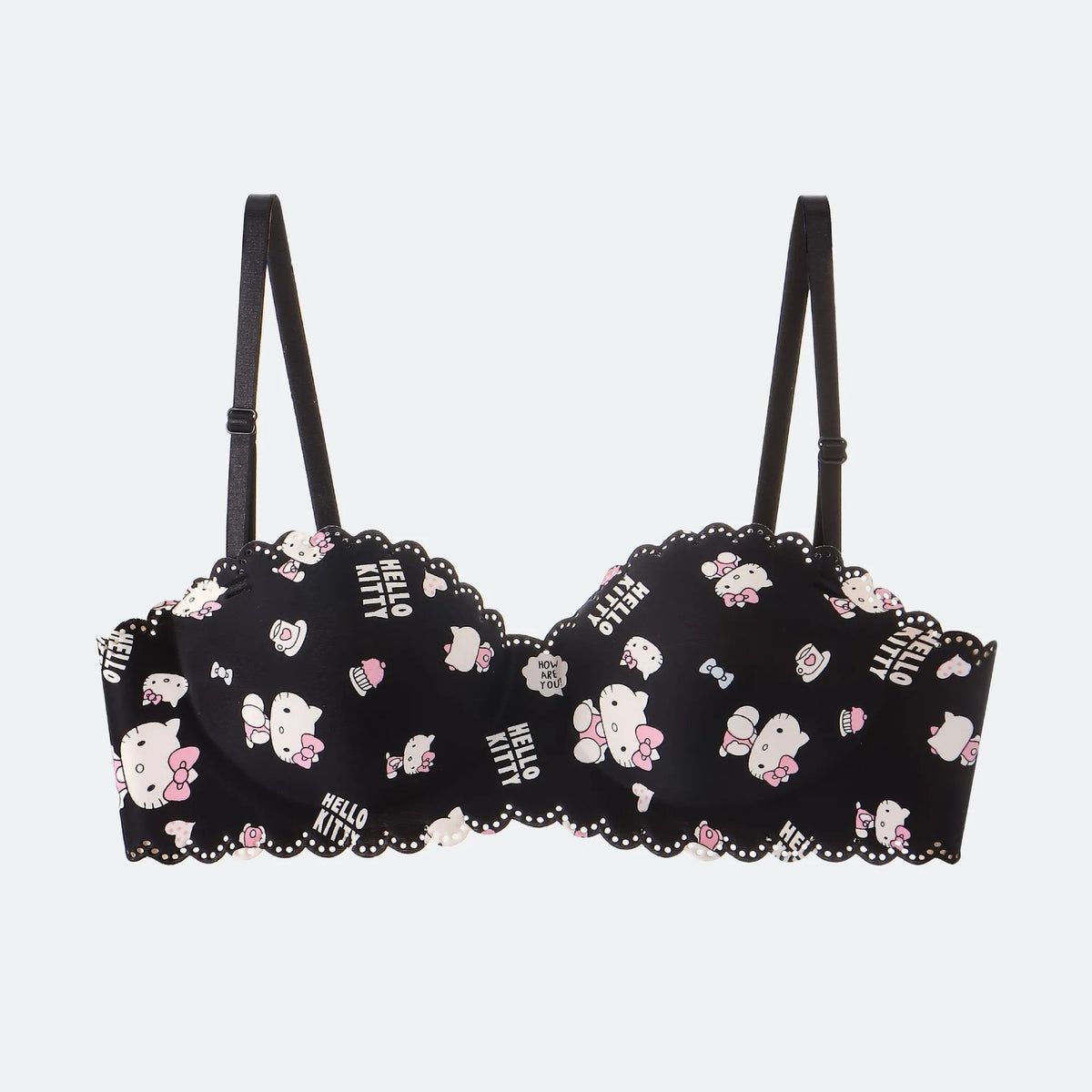 Cute Cartoon Strapless Bra 3