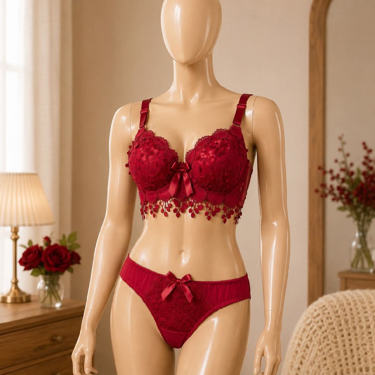 Old Cup Bra panty set