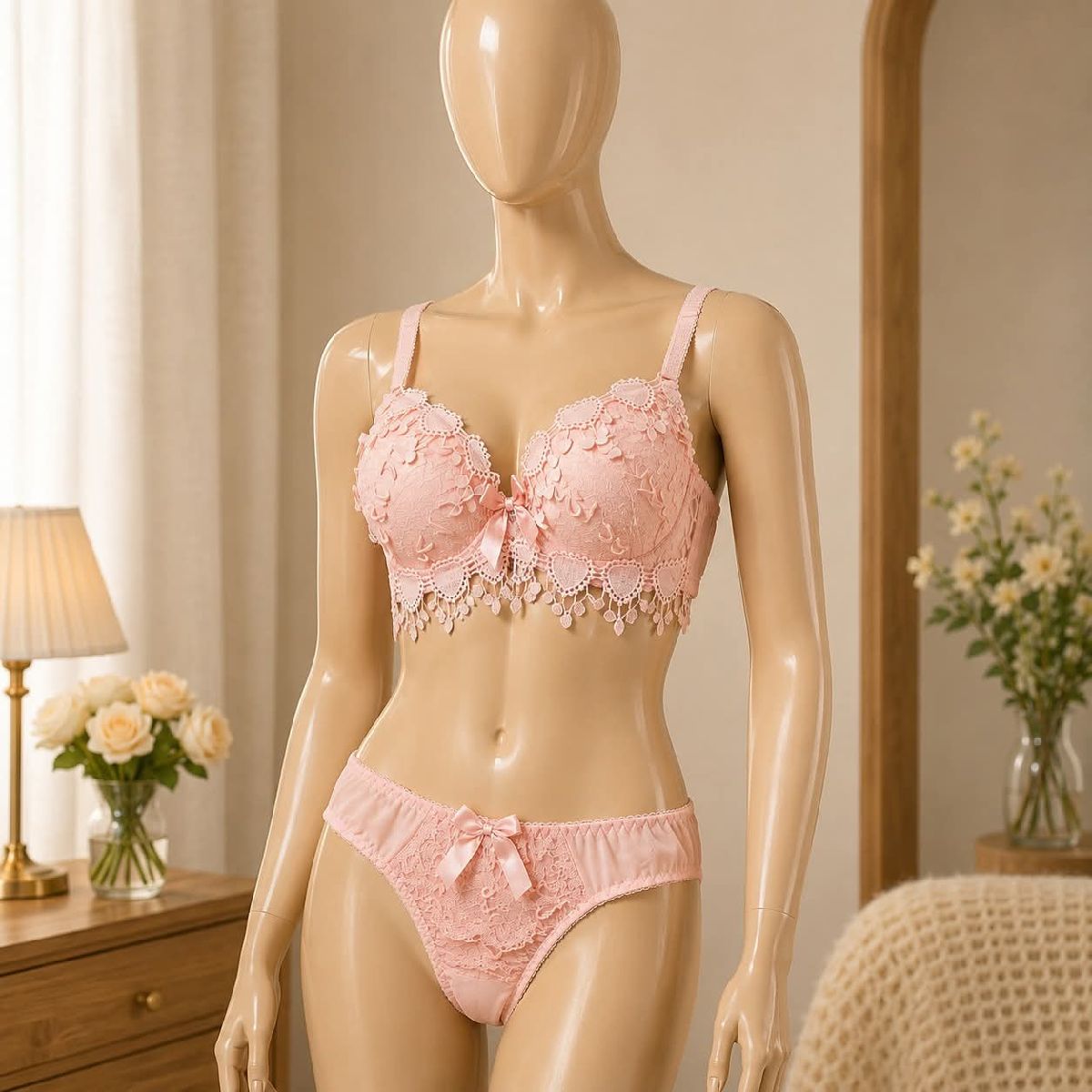 Old Cup Bra panty set 2