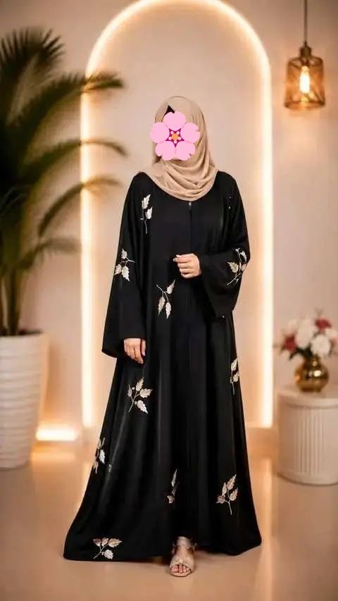 Dress name : golden leaf borkha