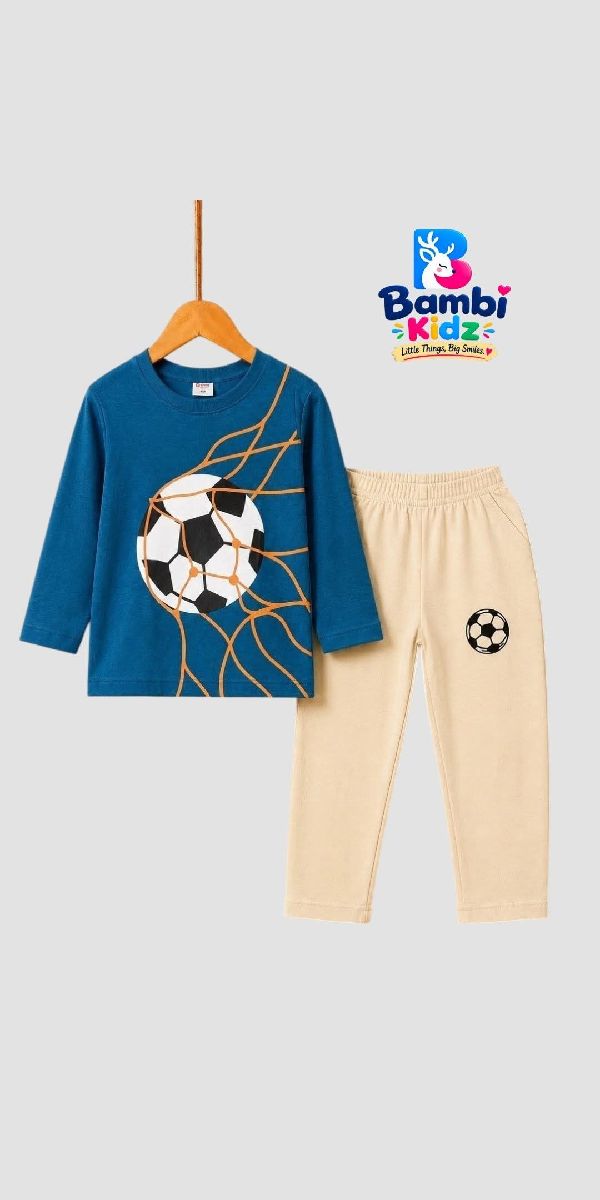 Football Full Sleeve T-shirt & Pants