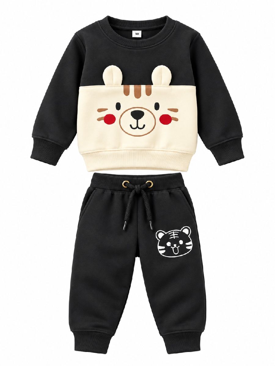 Panda Sweatshirt Set