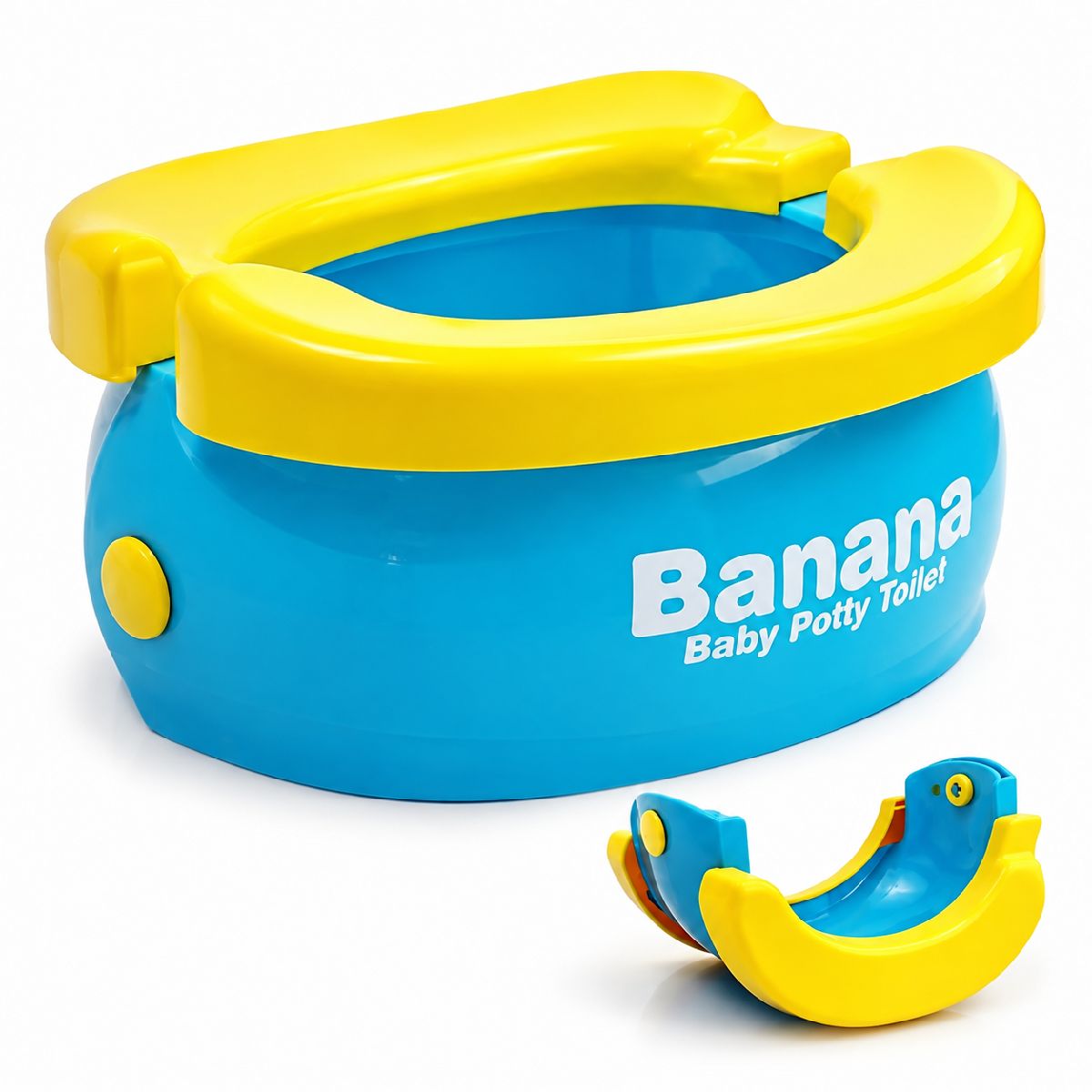 2-in-1 Portable Banana Baby Potty Training Toilet 2