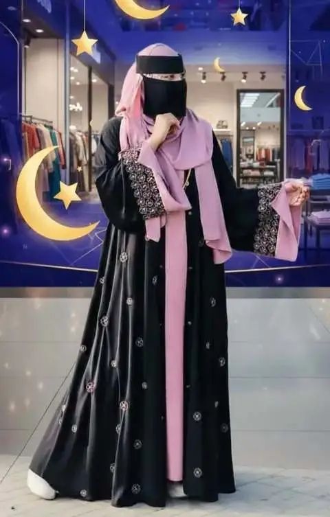 নয়ন তারা-৩ এমব্রয়ডারি আলাদা কটি বোরকা 2