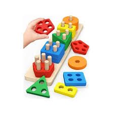 Educational Stacking & Shape Puzzle Toy 3