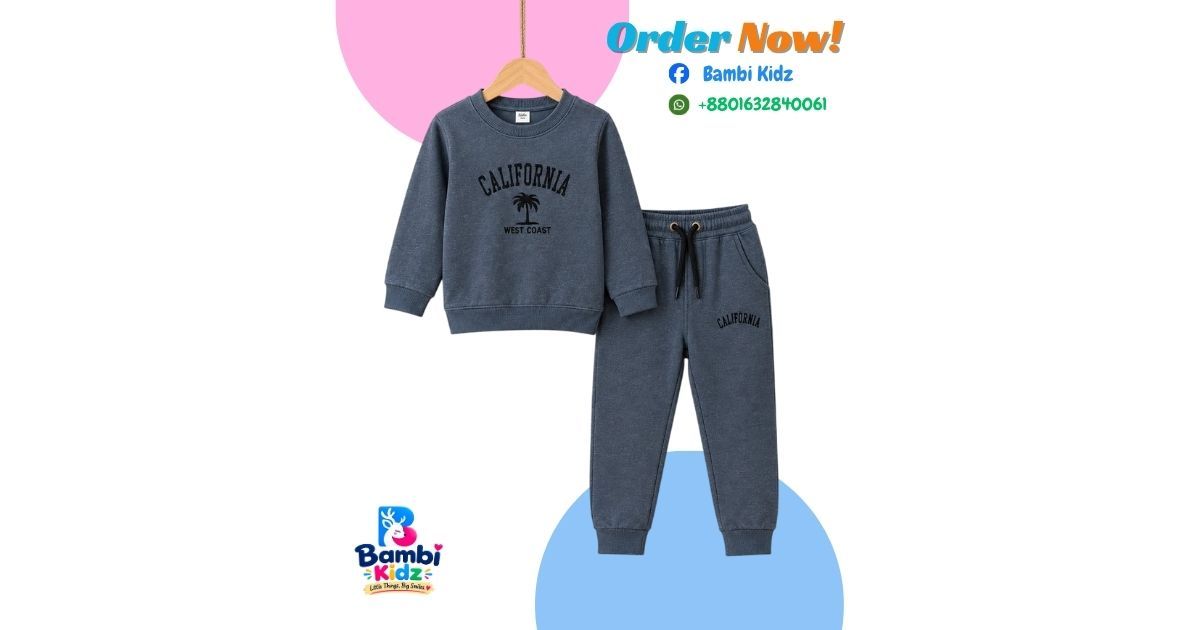 Vacay/ California Sweatshirt & Pant Set 2