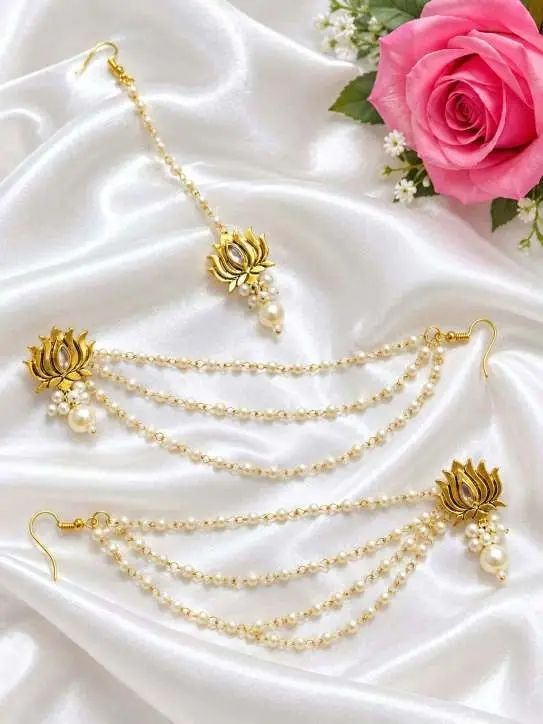 শাডির জন্য  পারফেক্ট  জুয়েলারি সেট ❤️‍🩹