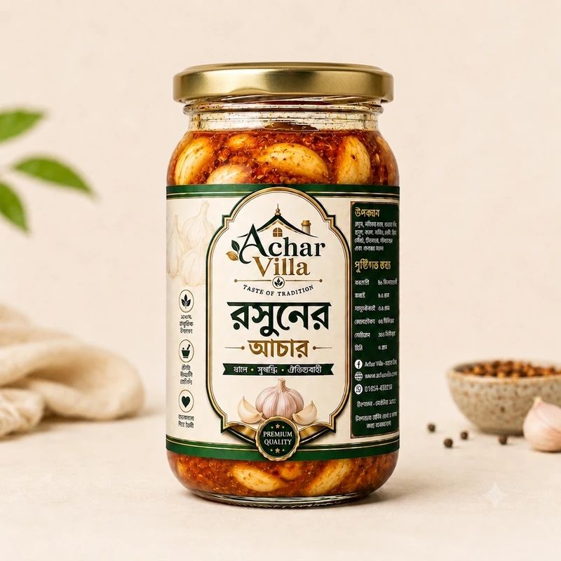 রসুনের আচার