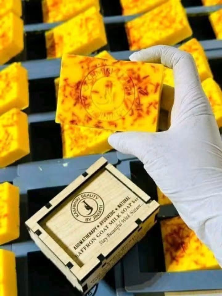 Saffron Goat Milk Soap 🧼 2