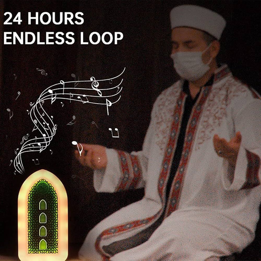Exclusive plug in Quran Illuminated Quran and Hadith speaker With Counter 2