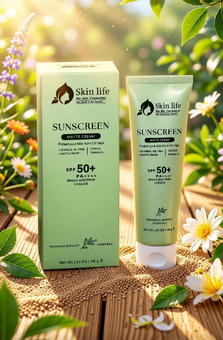 Skin Life Sunscreen Cream SPF 50+ PA++++ 3