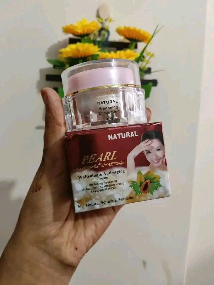 Natural pearl night cream