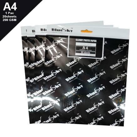 Blusky photo paper