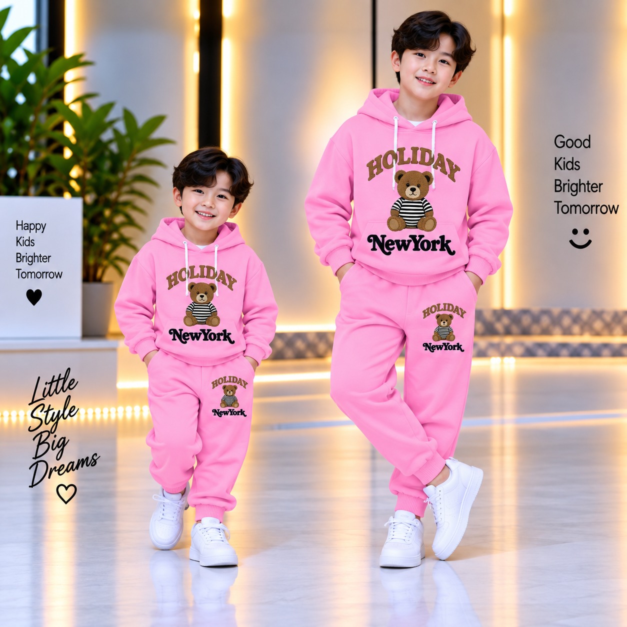 Stylish Kids Hoodie Set 4
