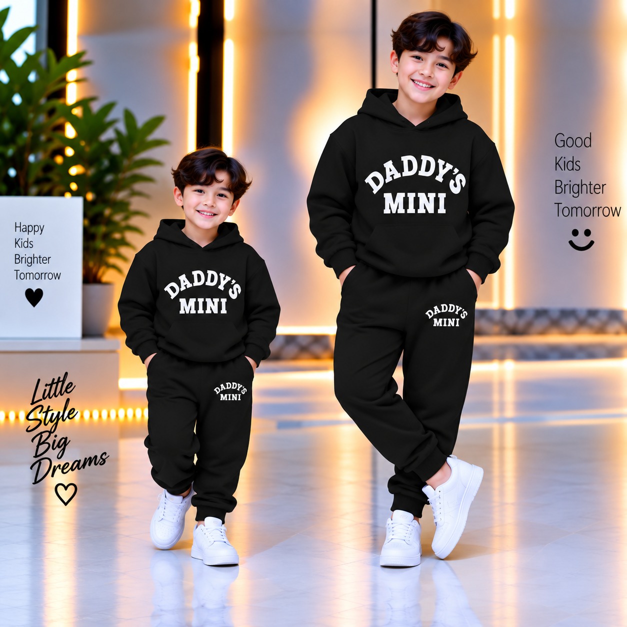 Stylish Kids Hoodie Set 3