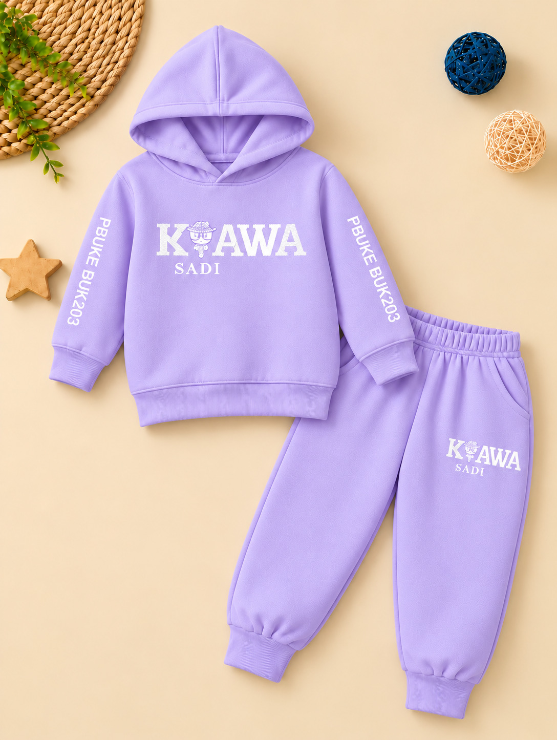 Stylish Trendy Kids Hoodie Set 4