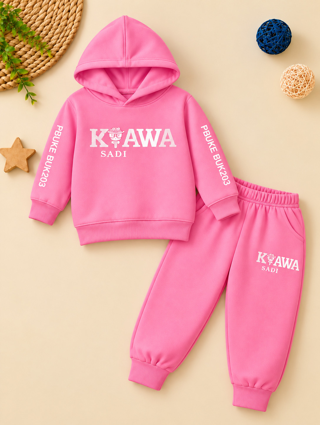 Stylish Trendy Kids Hoodie Set 6