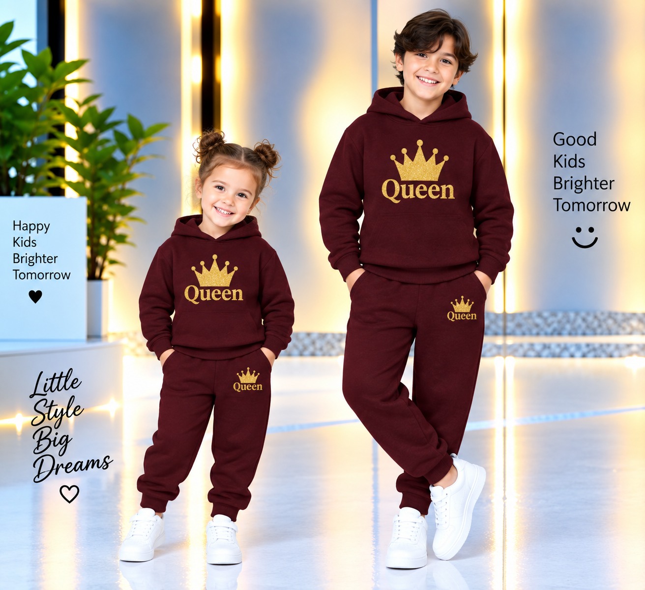 Stylish Kids Hoodie Set 6