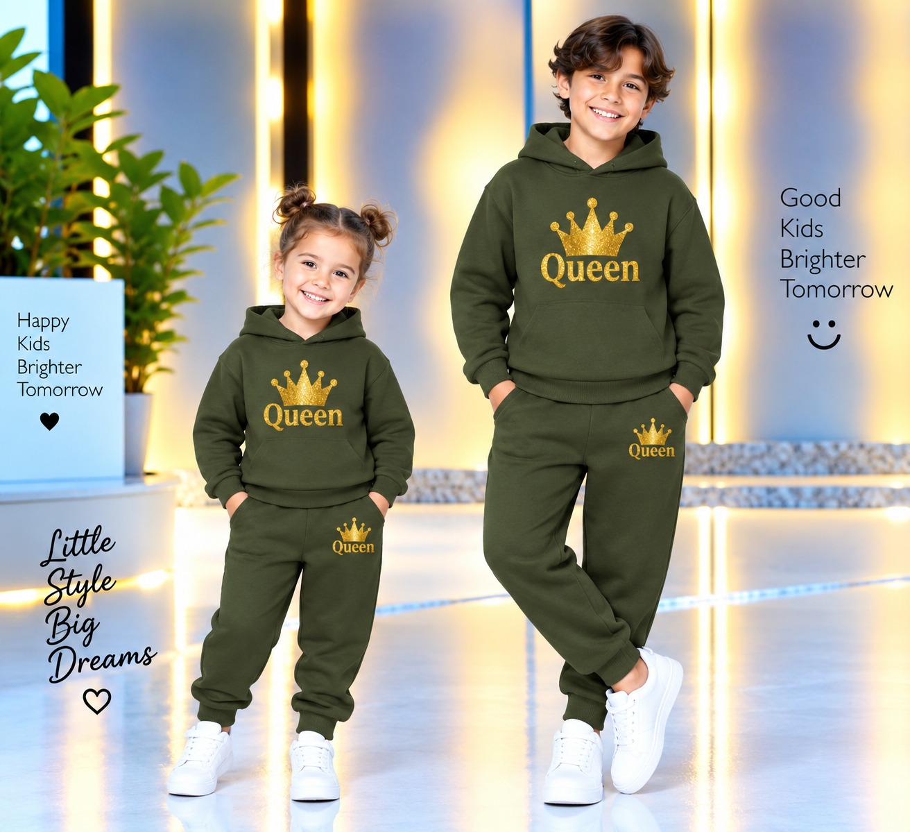 Stylish Kids Hoodie Set 5
