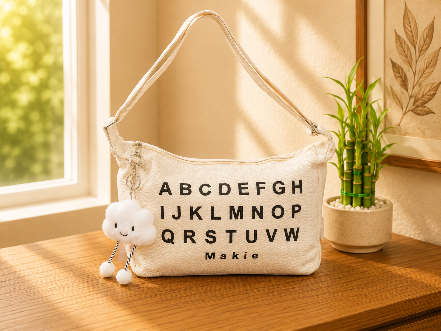 New Summer Style Simple Versatile Large Capacity Shoulder Bag (Letter)