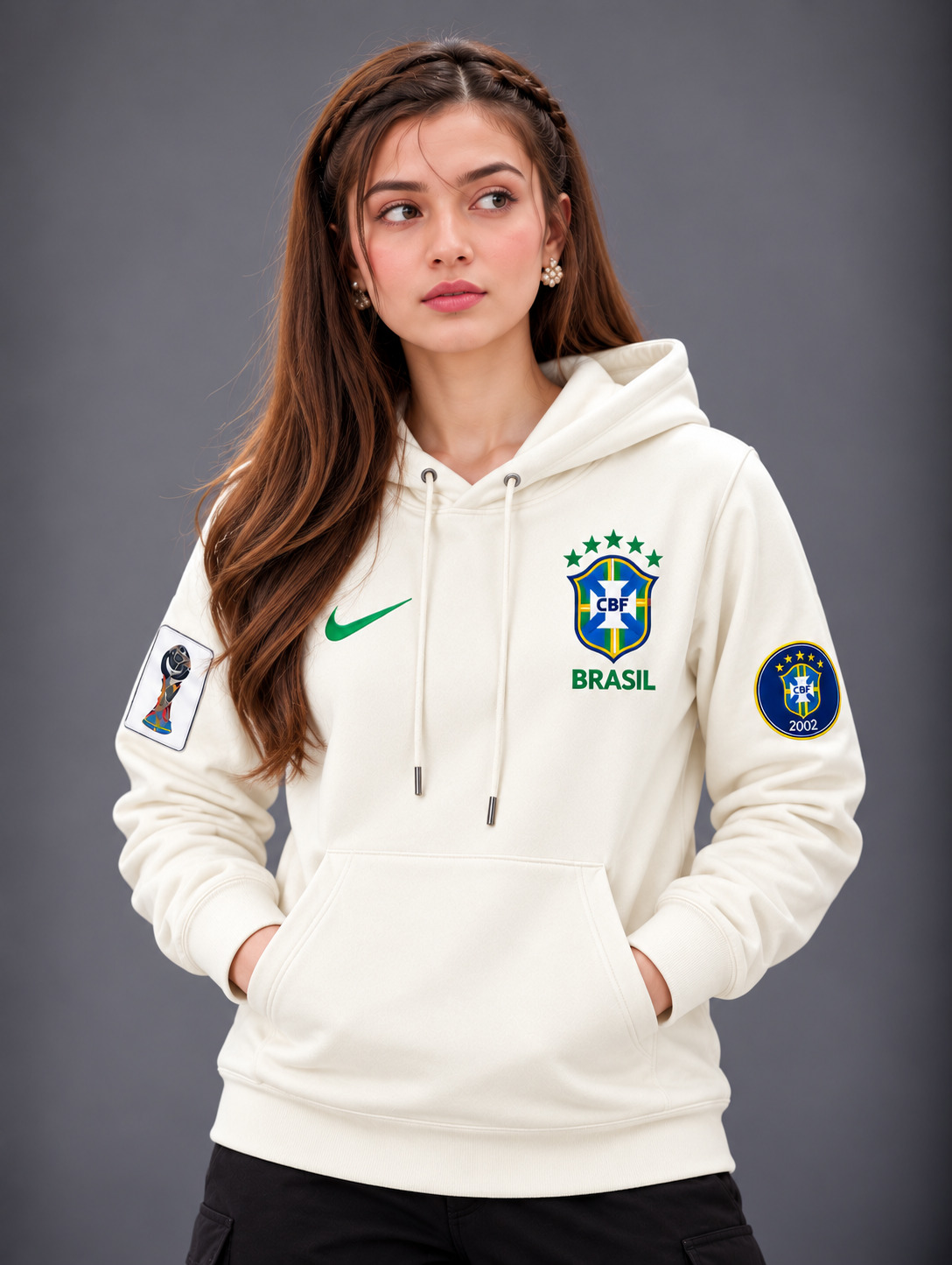 Premium Stylish Ladies World Cup Hoodie 4