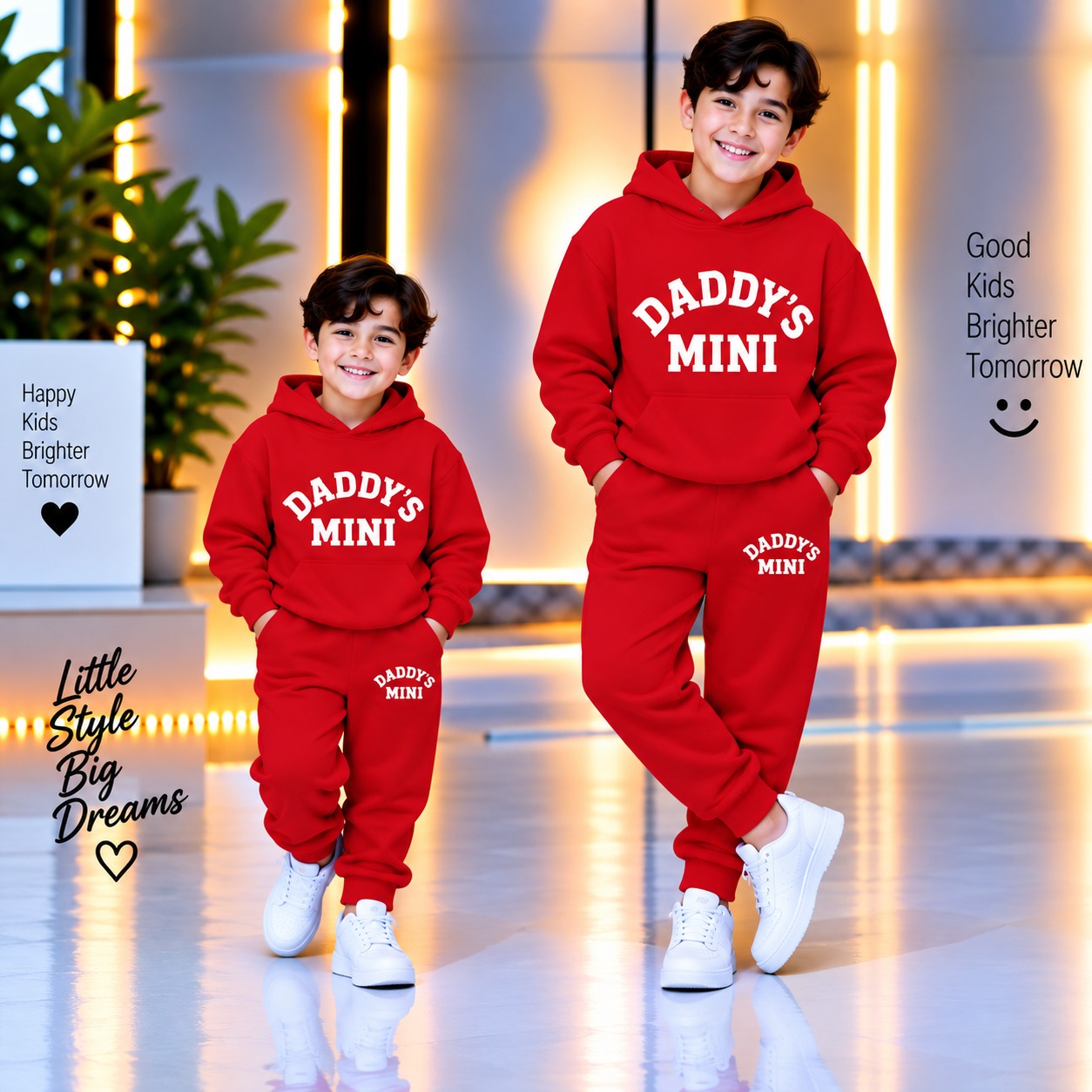 Stylish Kids Hoodie Set 2
