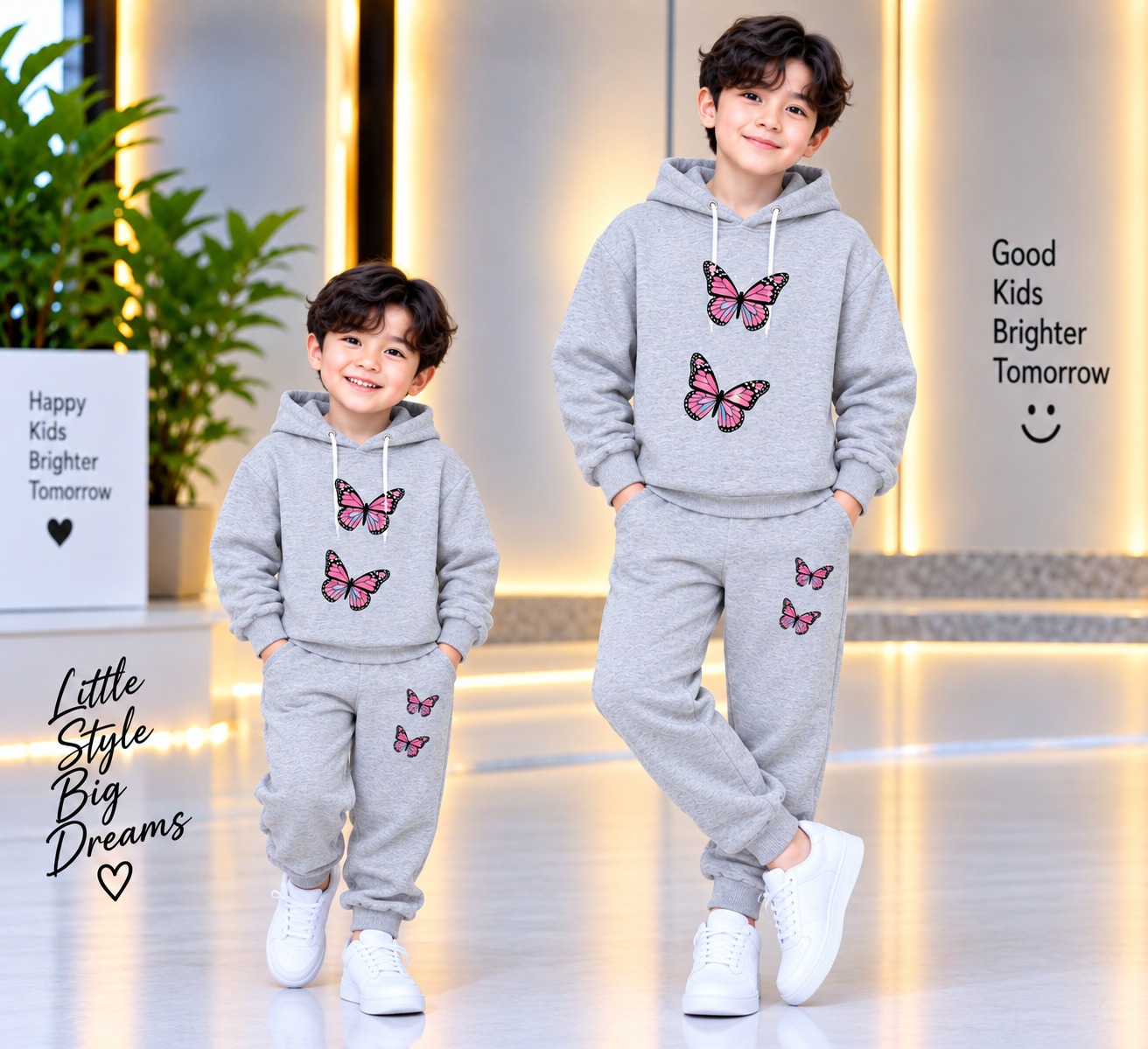 Stylish Kids Hoodie Set 6