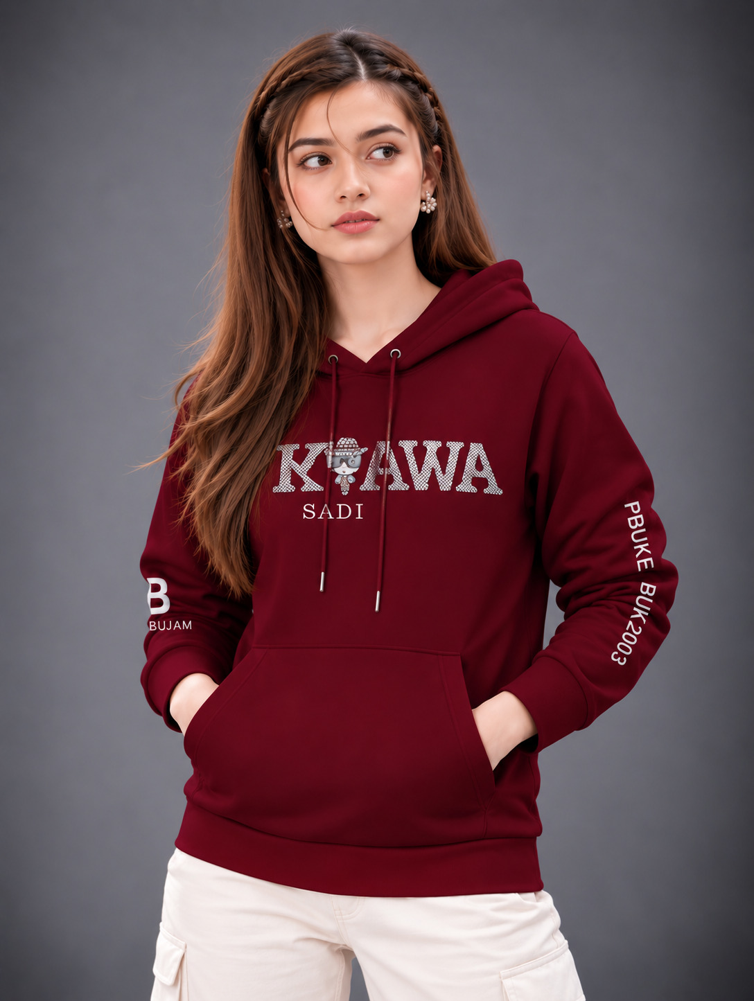 Premium Stylish Ladies Hoodie